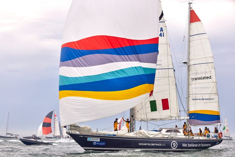 23_19707 © Thierry Martinez / Studio Borlenghi.
SOUTHAMPTON, - UK 10 septembre 2023.
OCEAN GLOBE RACE 2023.
Start Leg 1 : Southampton ( UK) / Cape Town ( South Africa)